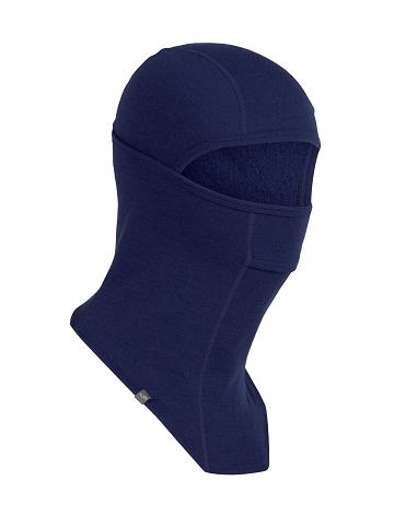 Bandeau Icebreaker Unisex Merino Apex Balaclava Femme Bleu Royal Bleu Marine | FR 1465UZGT